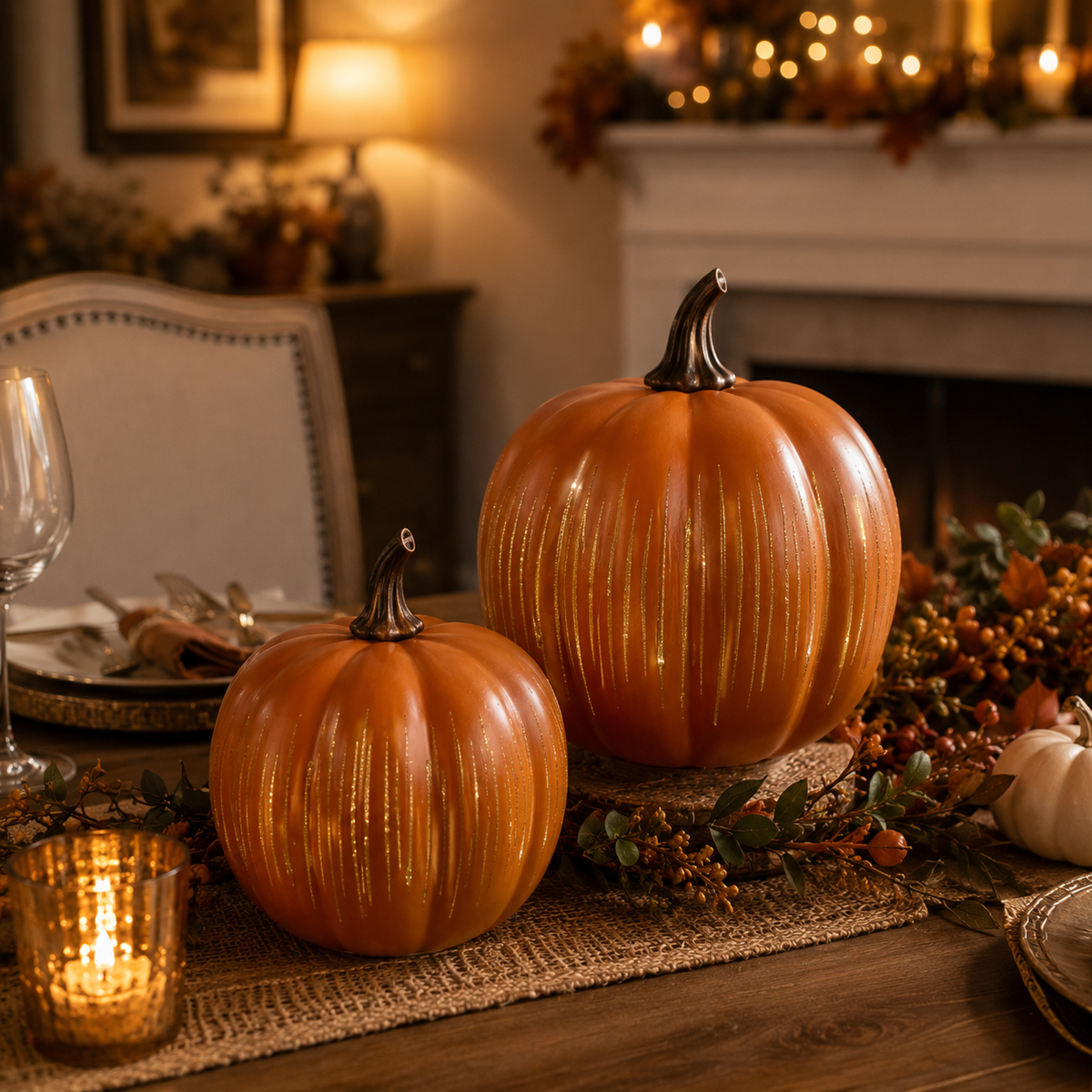 Valerie's Starry Harvest Pumpkin: Limited Edition with Starry Night Design