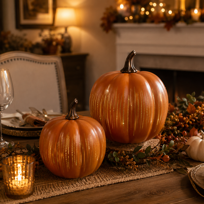Valerie's Starry Harvest Pumpkin: Limited Edition with Starry Night Design