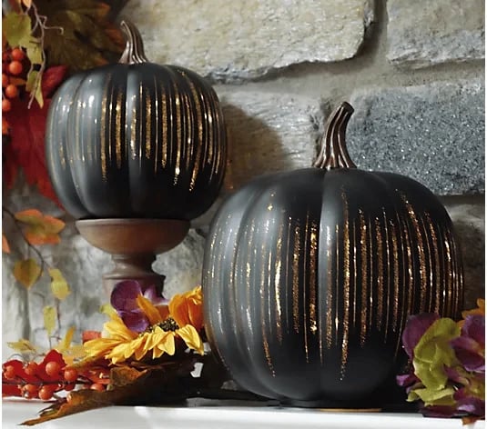 Valerie's Starry Harvest Pumpkin: Limited Edition with Starry Night Design