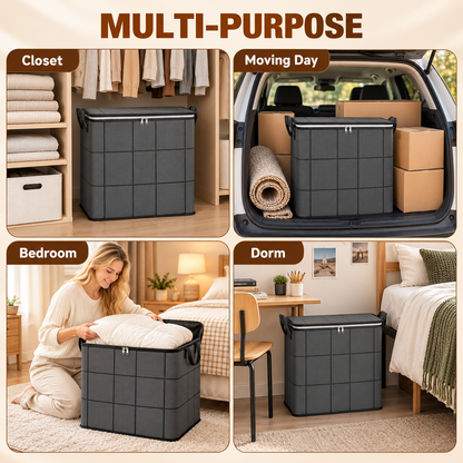 Foldable Storage Bag withReinforced Handles