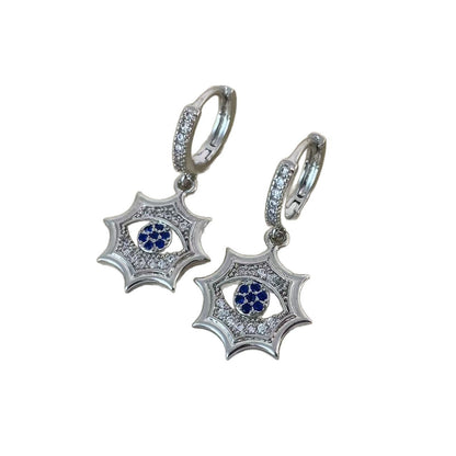 Celestial Starburst Drop Earrings