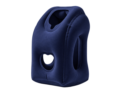 Inflatable Travel Pillow | 360° Support – Soft Flocking, Quick Inflate, Compact