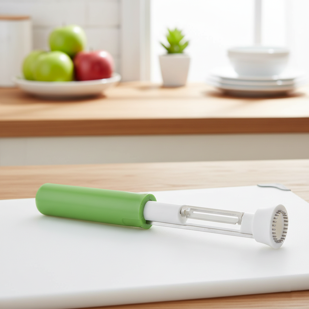 2 in 1 Apple Corer and Peeler - Stainless Steel Fruit Corer