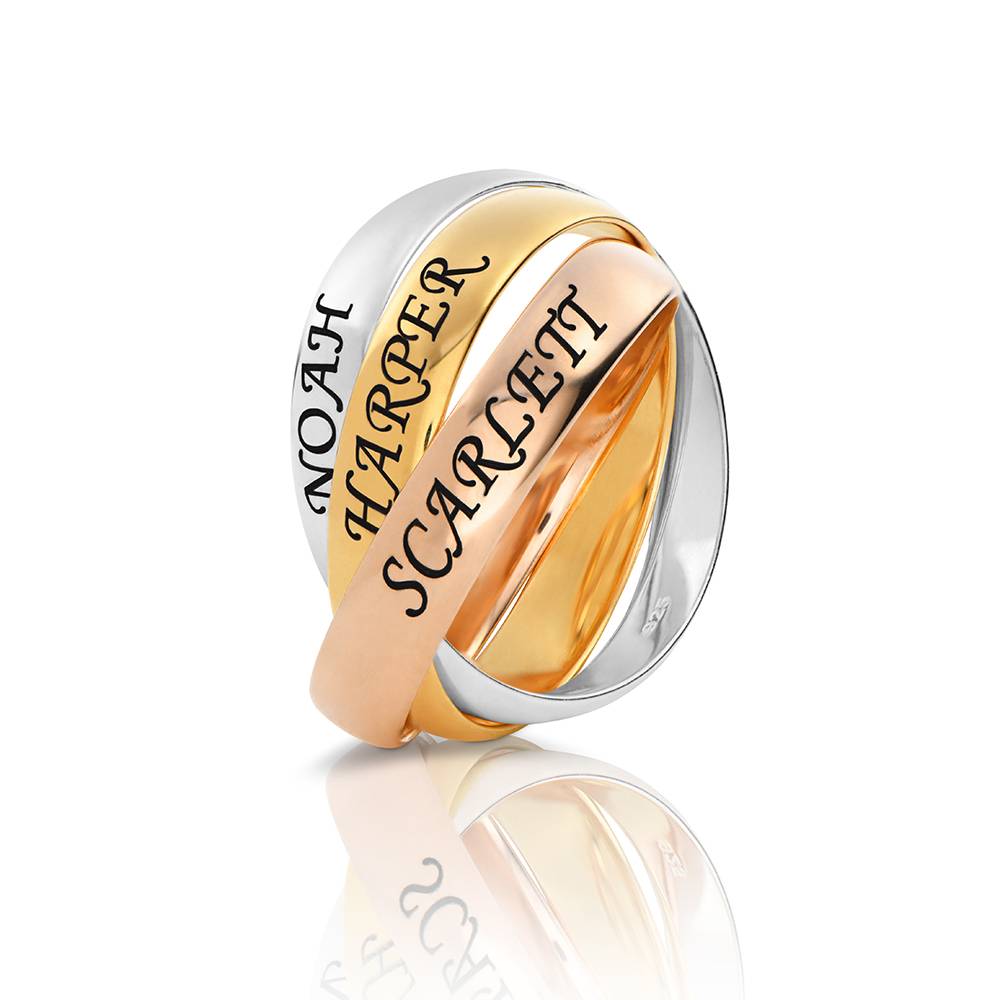 Zoe Russian Triple Ring
