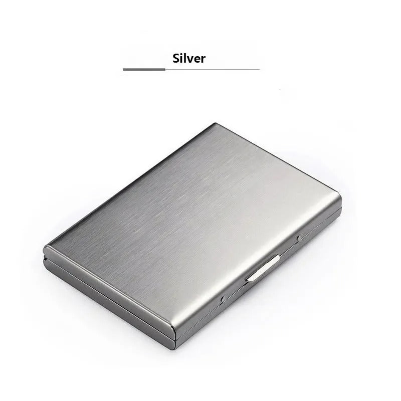 Portable Anti-skimming & Anti-demagnetization Metal Card Holder