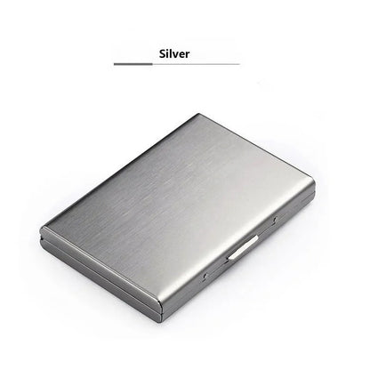 Portable Anti-skimming & Anti-demagnetization Metal Card Holder